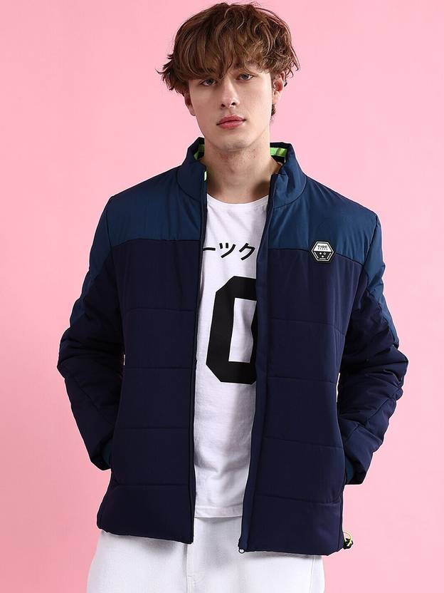 Men Colorblock Bomber Jacket