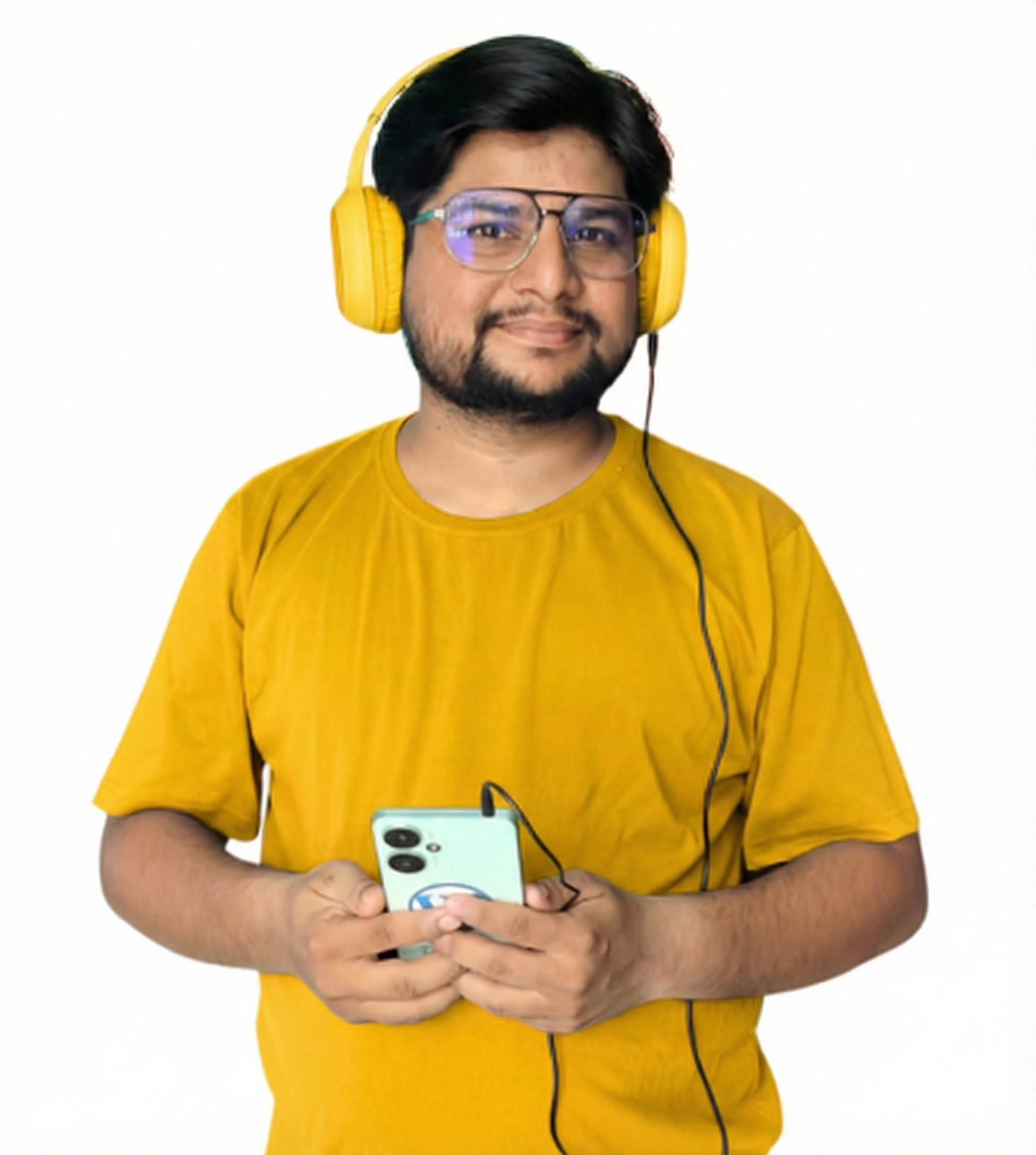 Asif Sir Round Neck Nylon T-Shirt - Image 2